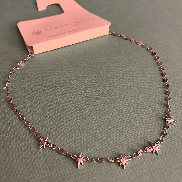 Kendra Scott - Nova Chain Necklace - Silver NWT - Picture 6 of 8